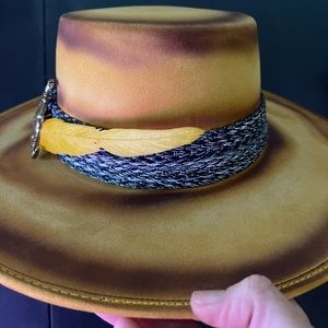 Beautiful wide brim hat. Never worn.
